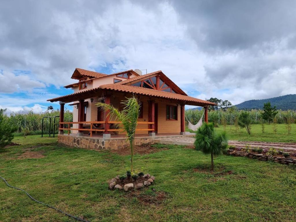 Cabañas Paseo Del Llano Villa Mazamitla Exterior foto